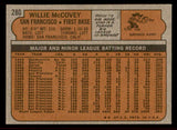 1972 Topps Baseball #280 Willie McCovey Giants EX-MT 542160