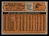 1972 Topps Baseball #280 Willie McCovey Giants EX 542161