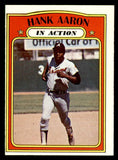 1972 Topps Baseball #300 Hank Aaron IA Braves EX-MT 542165