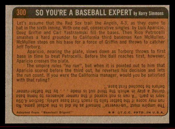1972 Topps Baseball #300 Hank Aaron IA Braves VG-EX 542166