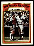 1972 Topps Baseball #442 Thurman Munson IA Yankees EX-MT 542168