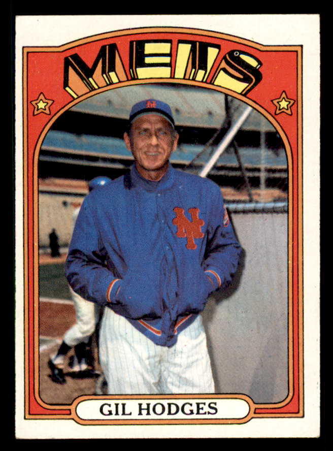 1972 Topps Baseball #465 Gil Hodges Mets EX-MT 542171