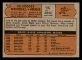 1972 Topps Baseball #465 Gil Hodges Mets EX-MT 542171