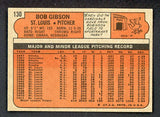 1972 Topps Baseball #130 Bob Gibson Cardinals EX-MT 542178