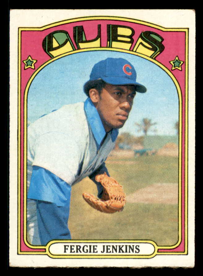 1972 Topps Baseball #410 Fergie Jenkins Cubs VG-EX 542179