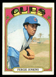 1972 Topps Baseball #410 Fergie Jenkins Cubs EX-MT 542180