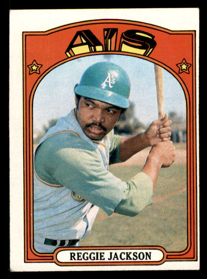 1972 Topps Baseball #435 Reggie Jackson A's VG-EX 542182