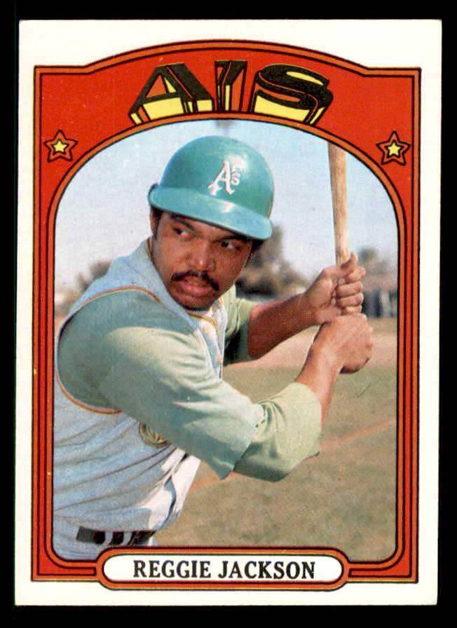 1972 Topps Baseball #435 Reggie Jackson A's EX-MT 542184