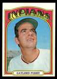 1972 Topps Baseball #285 Gaylord Perry Indians EX-MT 542185