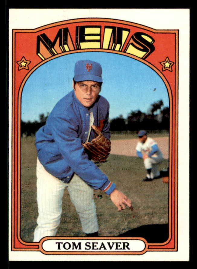 1972 Topps Baseball #445 Tom Seaver Mets EX-MT 542189