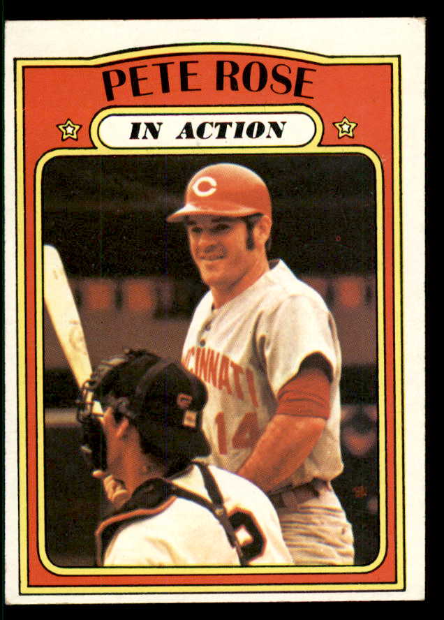 1972 Topps Baseball #560 Pete Rose IA Reds EX-MT 542197