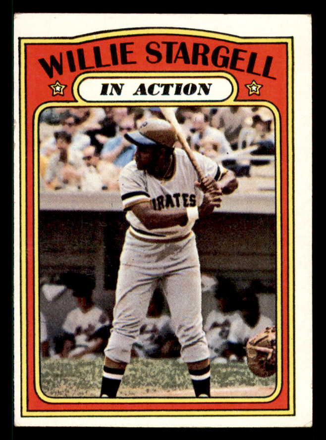 1972 Topps Baseball #448 Willie Stargell IA Pirates EX-MT 542198