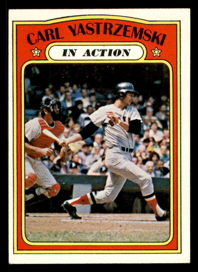 1972 Topps Baseball #038 Carl Yastrzemski IA Red Sox EX-MT 542199