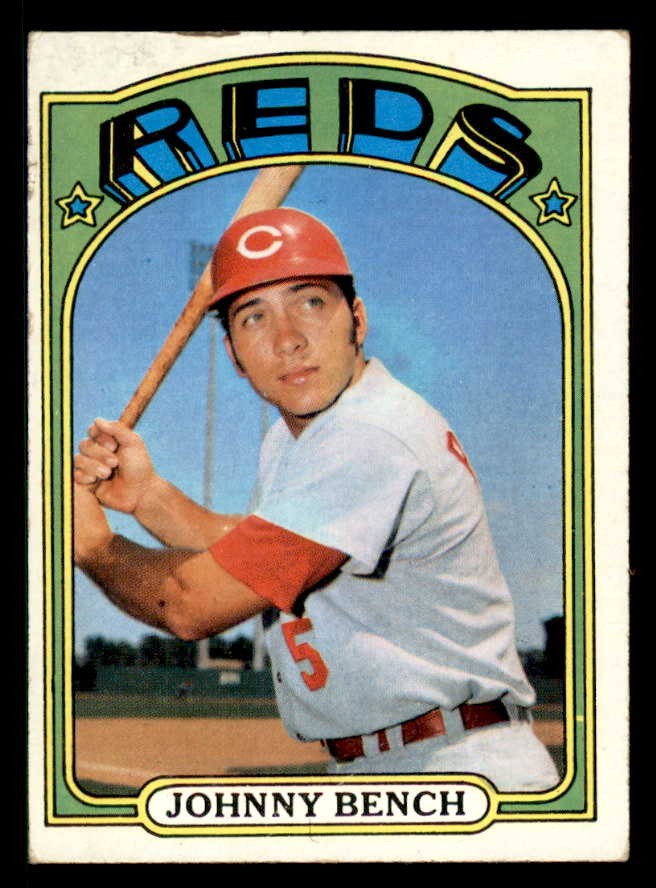 1972 Topps Baseball #433 Johnny Bench Reds VG-EX 542204