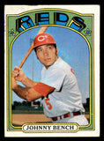 1972 Topps Baseball #433 Johnny Bench Reds VG-EX 542204