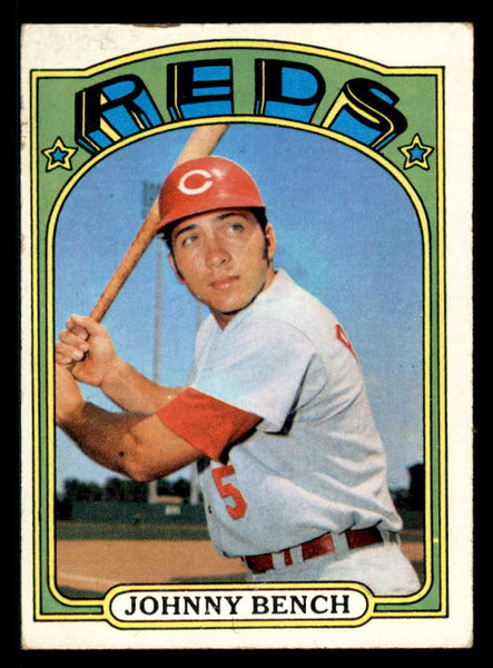 1972 Topps Baseball #433 Johnny Bench Reds VG-EX 542204