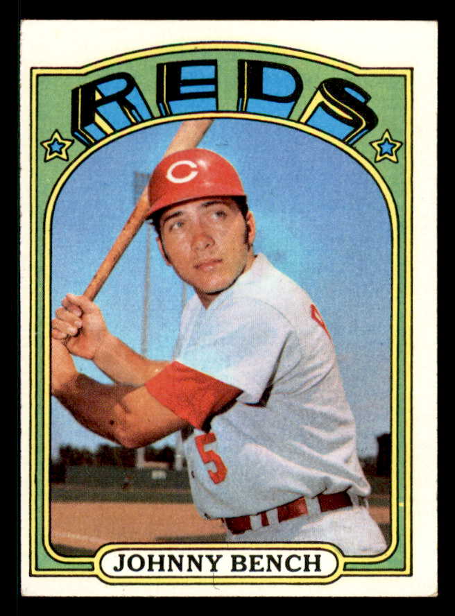 1972 Topps Baseball #433 Johnny Bench Reds VG-EX 542206