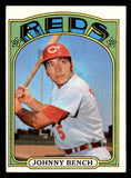 1972 Topps Baseball #433 Johnny Bench Reds VG-EX 542206