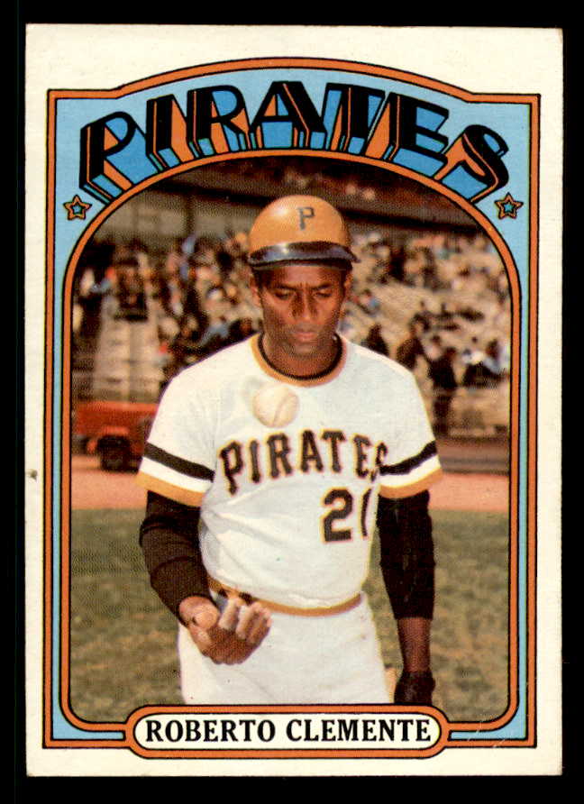 1972 Topps Baseball #309 Roberto Clemente Pirates VG-EX 542207