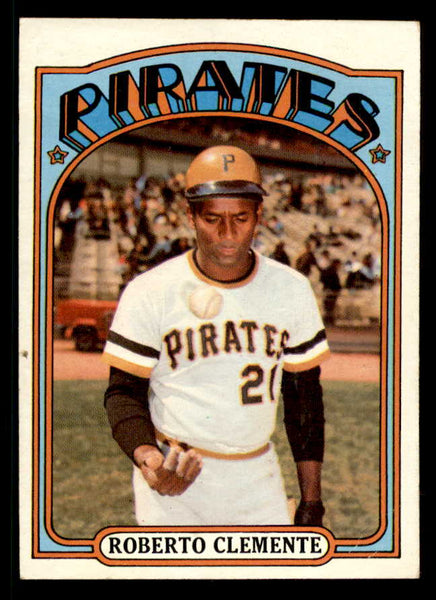 1972 Topps Baseball #309 Roberto Clemente Pirates VG-EX 542207