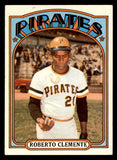 1972 Topps Baseball #309 Roberto Clemente Pirates EX 542208
