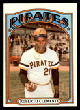 1972 Topps Baseball #309 Roberto Clemente Pirates EX-MT 542209