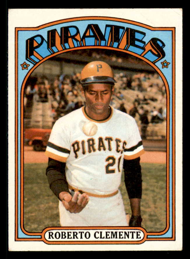 1972 Topps Baseball #309 Roberto Clemente Pirates EX-MT 542210