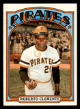1972 Topps Baseball #309 Roberto Clemente Pirates EX-MT 542210