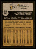 1973 Topps Baseball #245 Carl Yastrzemski Red Sox NR-MT 542215