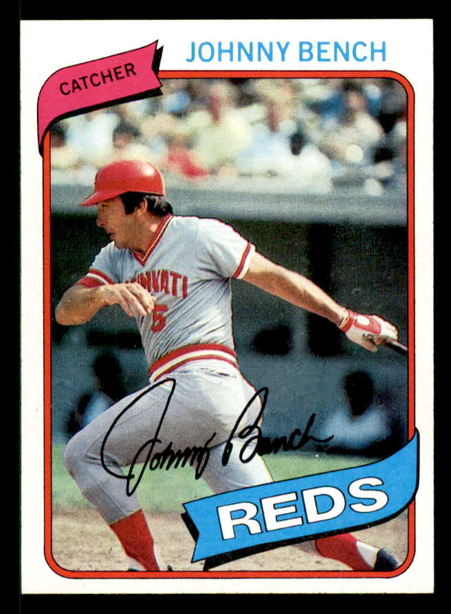 1980 Topps Baseball #100 Johnny Bench Reds EX-MT 542219