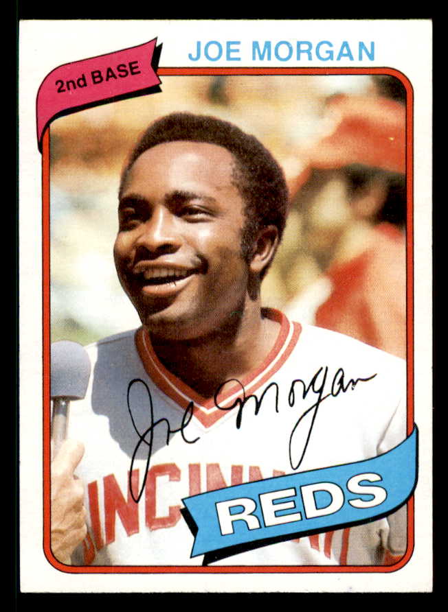 1980 Topps Baseball #650 Joe Morgan Reds EX-MT 542221