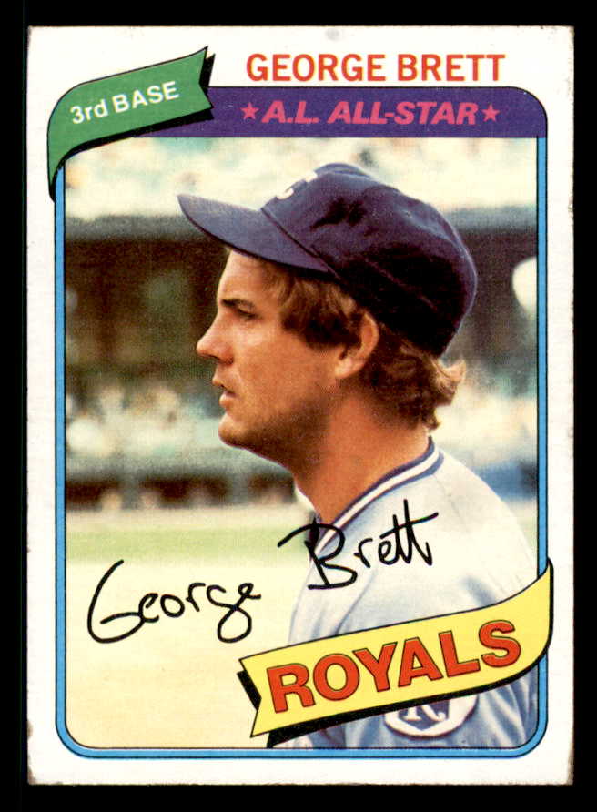 1980 Topps Baseball #450 George Brett Royals VG-EX 542222