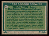 1977 Topps Baseball #234 Nolan Ryan RB Angels EX-MT 542230