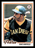 1978 Topps Baseball #530 Dave Winfield Padres VG-EX 542237