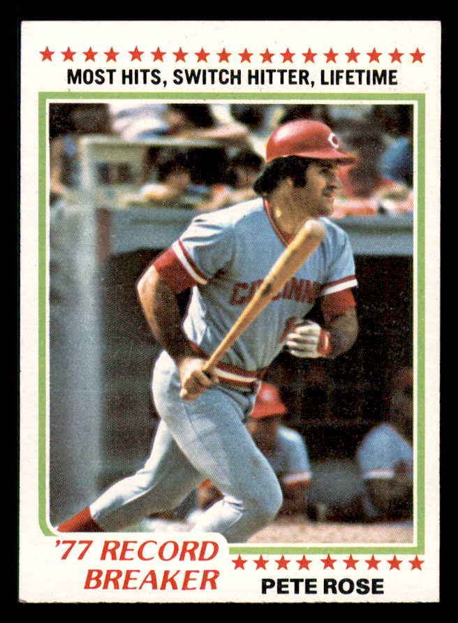 1978 Topps Baseball #005 Pete Rose RB Reds EX-MT 542239