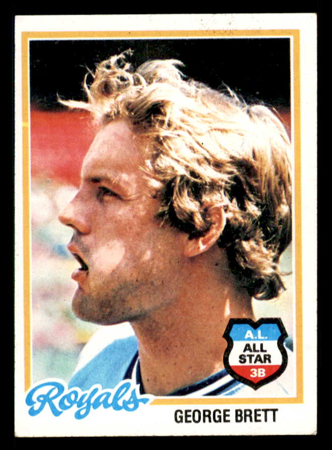 1978 Topps Baseball #100 George Brett Royals EX 542240