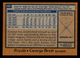1978 Topps Baseball #100 George Brett Royals EX 542240