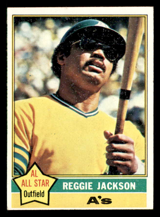 1976 Topps Baseball #500 Reggie Jackson A's EX-MT 542241