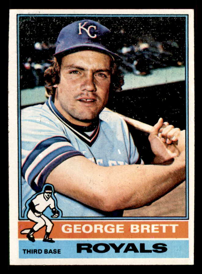 1976 Topps Baseball #019 George Brett Royals EX-MT 542243