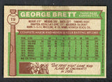 1976 Topps Baseball #019 George Brett Royals EX+/EX-MT 542244