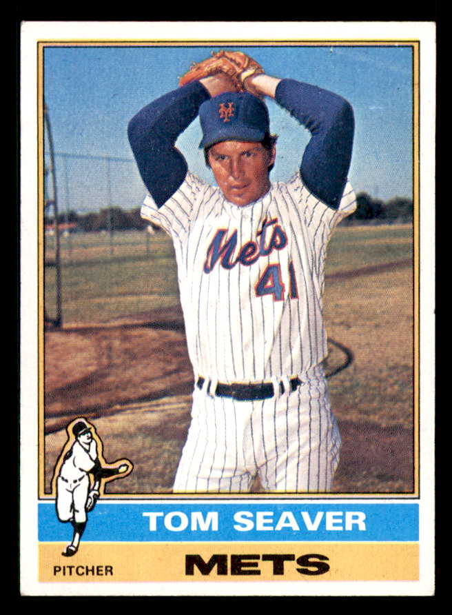 1976 Topps Baseball #600 Tom Seaver Mets EX-MT 542247
