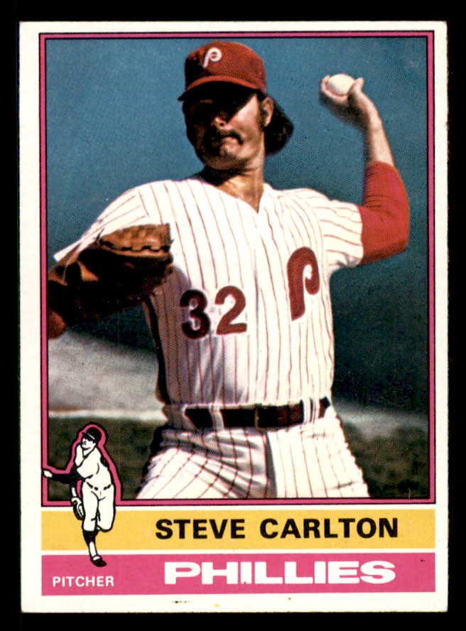 1976 Topps Baseball #355 Steve Carlton Phillies EX-MT 542250