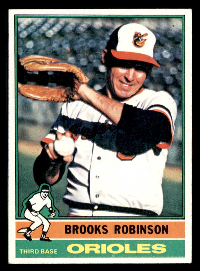 1976 Topps Baseball #095 Brooks Robinson Orioles EX-MT 542252
