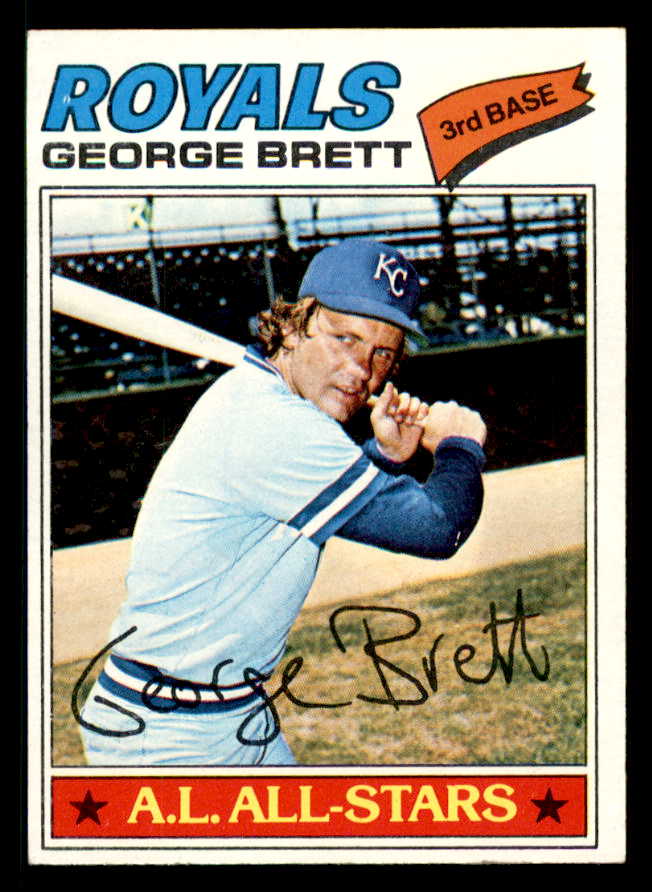 1977 Topps Baseball #580 George Brett Royals EX-MT 542261