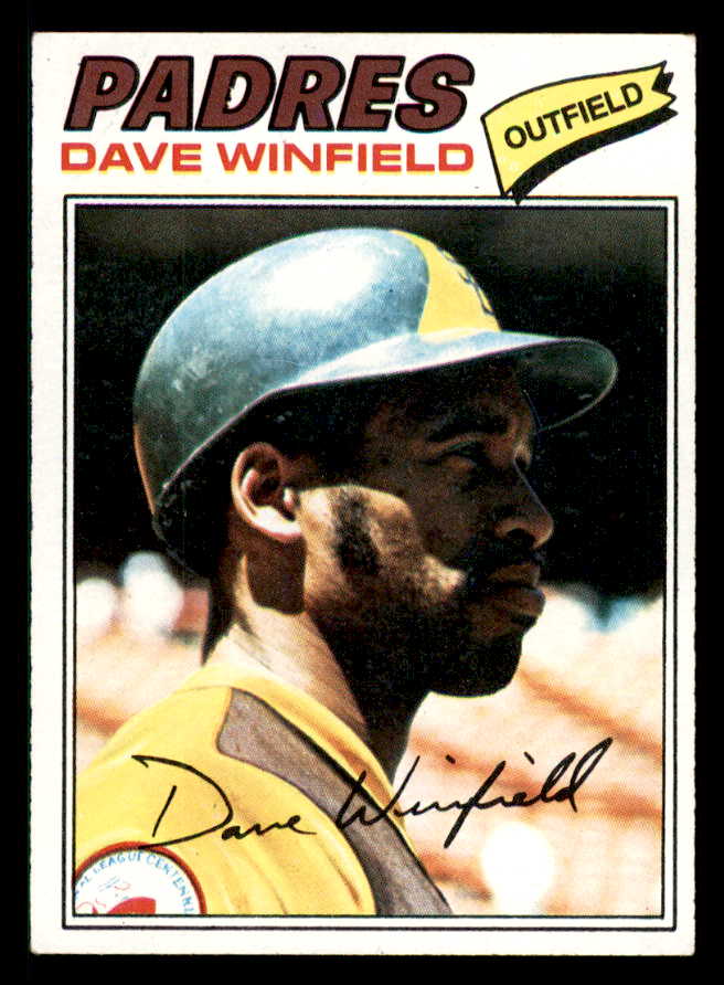 1977 Topps Baseball #390 Dave Winfield Padres EX-MT 542263