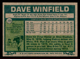 1977 Topps Baseball #390 Dave Winfield Padres EX-MT 542263