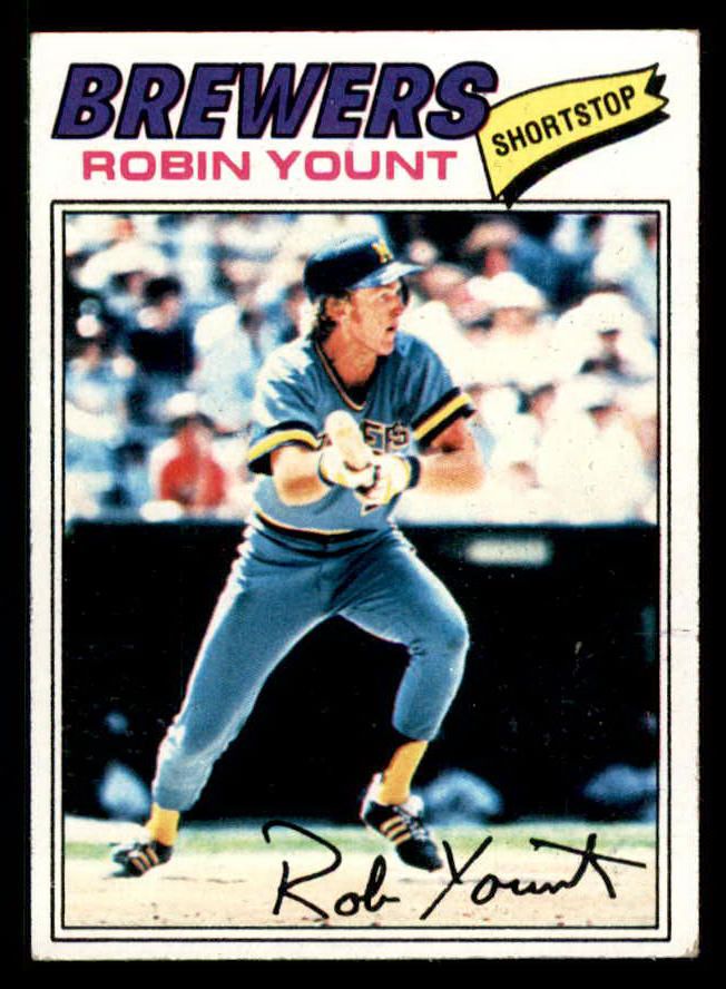 1977 Topps Baseball #635 Robin Yount Brewers EX 542264
