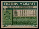 1977 Topps Baseball #635 Robin Yount Brewers EX 542264