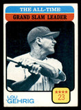 1973 Topps Baseball #472 Lou Gehrig ATL Yankees VG-EX 542274