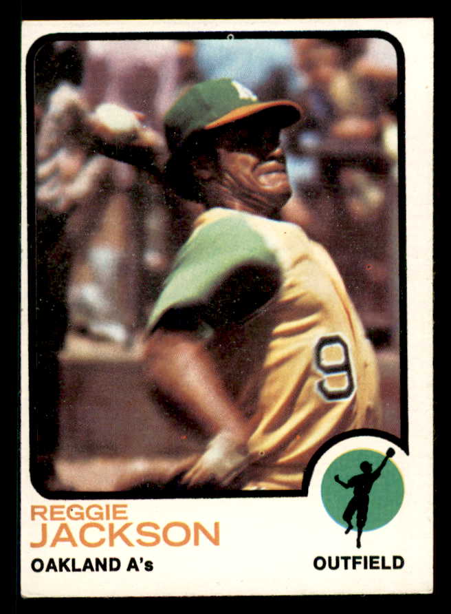 1973 Topps Baseball #255 Reggie Jackson A's VG-EX 542279
